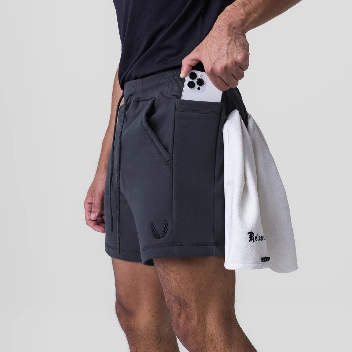 Komfortable Herren Premium Sport Shorts aus Baumwolle
