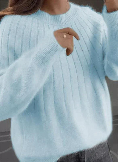 Bequemer Strickpullover für Damen