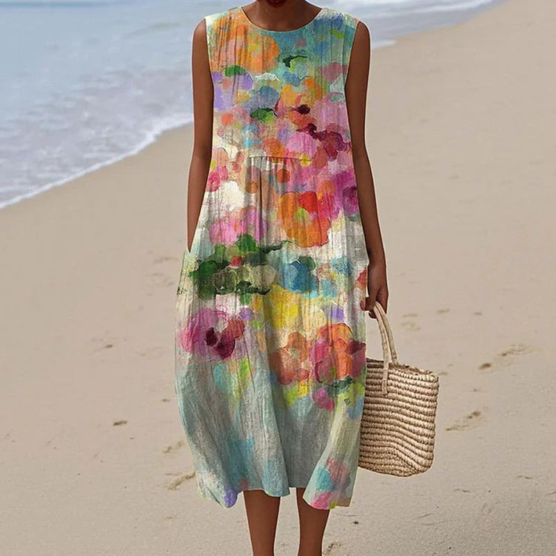Alessia | Retro Colorful Dress