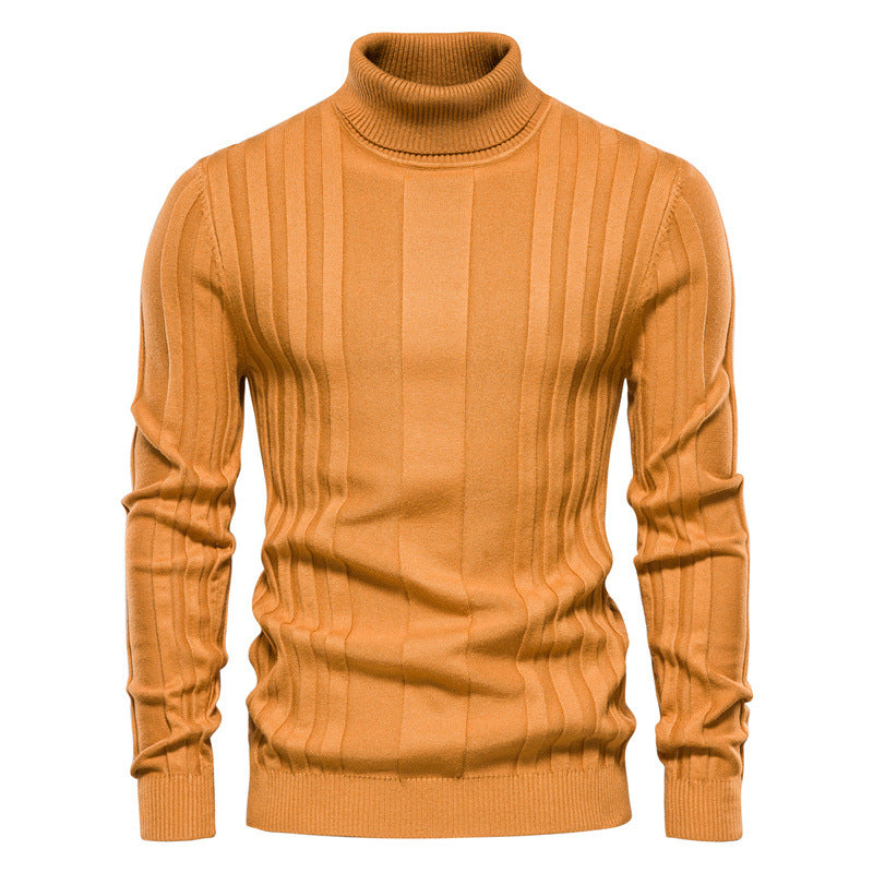 Eleganter Rollkragenpullover für Herren