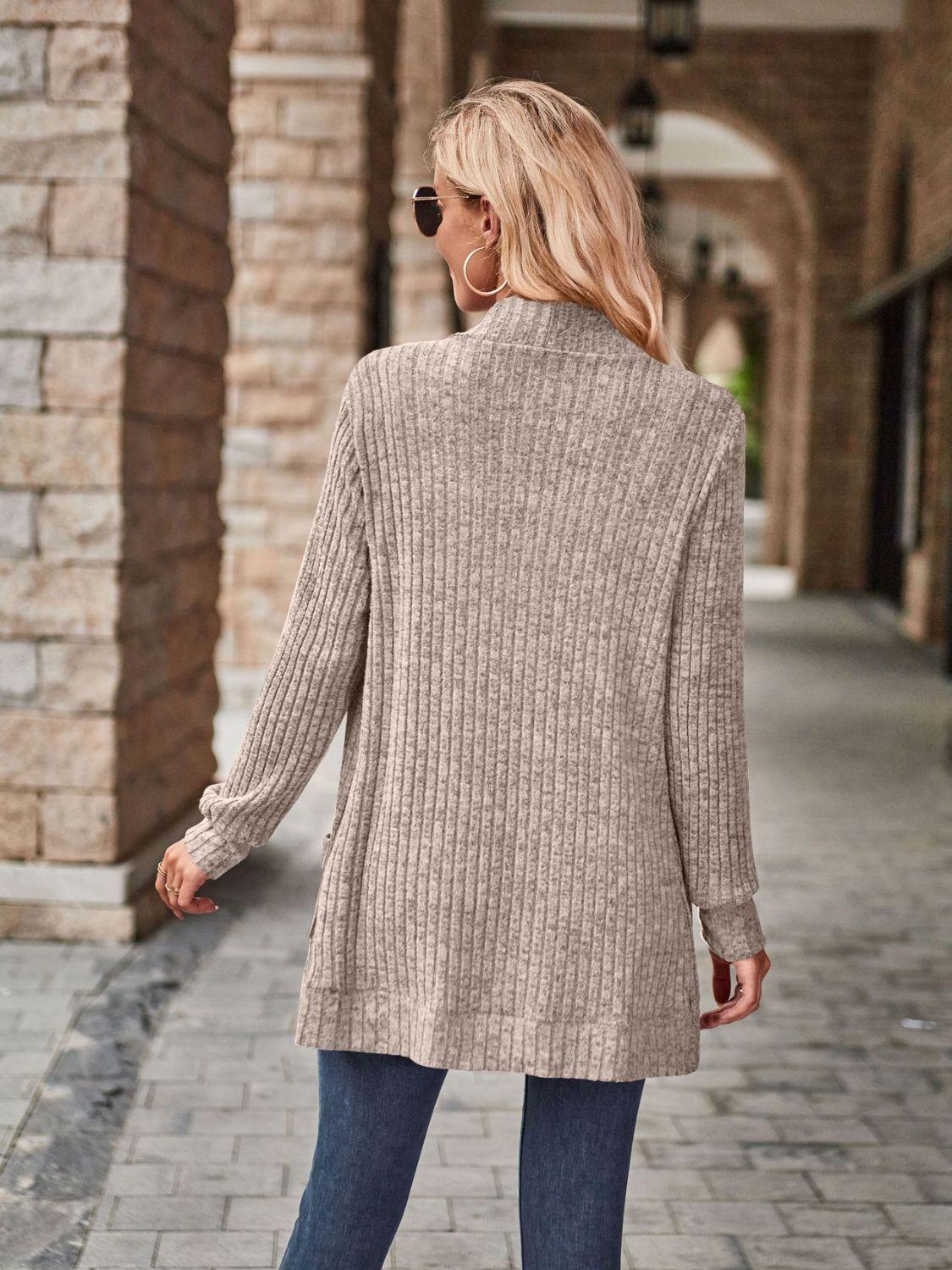 Kuschelige Winter-Strickjacke für Frauen