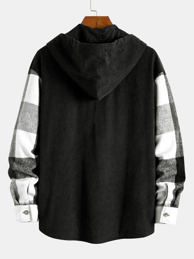 Gaston – Flanell Hemd Mit Kapuze