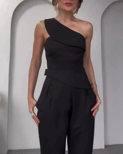 One-Shoulder-Jumpsuit | Eleganter Schnitt | Stilvoll & Modern