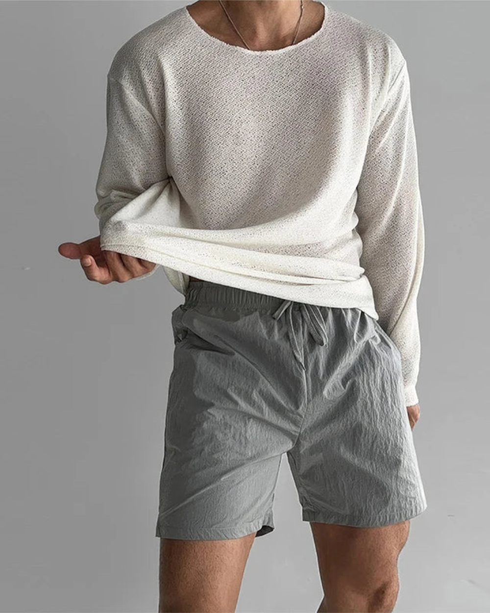 Alaric – Lässiges Strick-T-Hemd