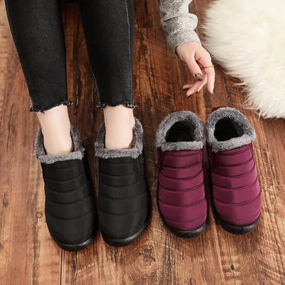 Gesteppte Wasserdichte Winterstiefel für Damen