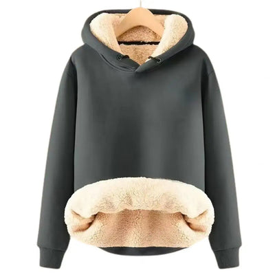Lässige Sherpa-Winterjacke für Männer