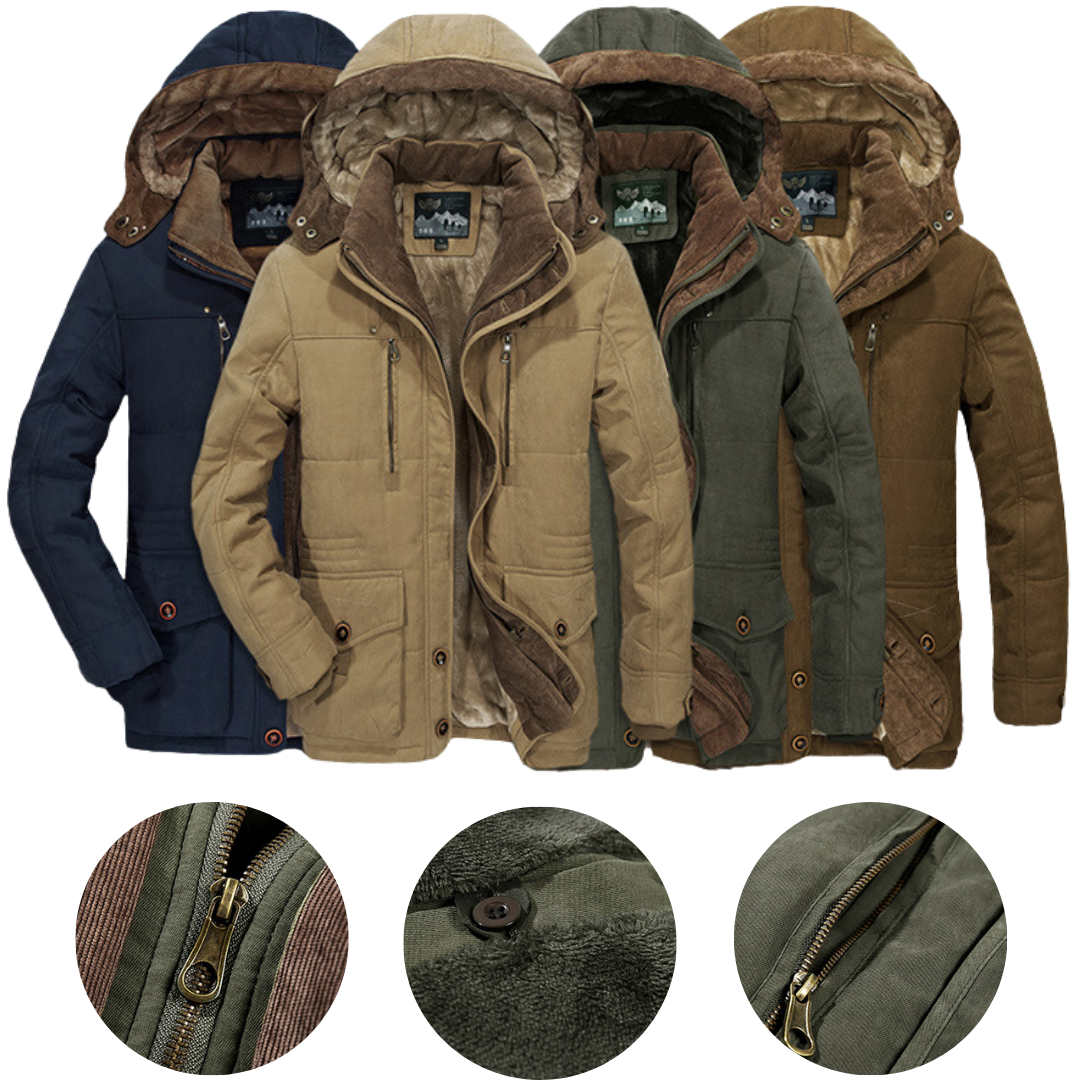 MAX - FLEECE-GEFÜTTERTE WINTERJACKE