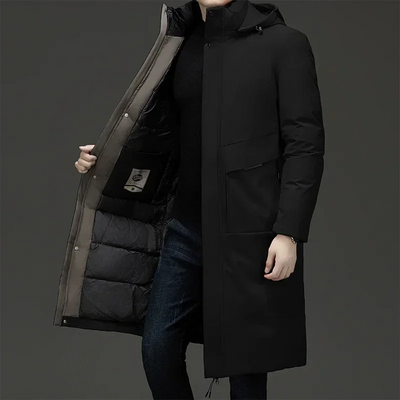 Winterparka mit warmem Futter für Männer