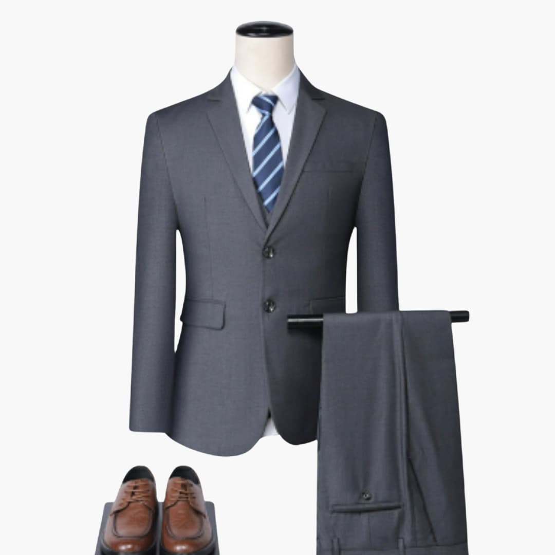 Eleganter Slim Fit Anzug - Herrenoutfit für festliche Events