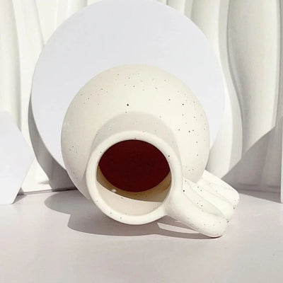 Sculptura Keramikvase – Elegantes skulpturales Design für zeitlose Innenräume