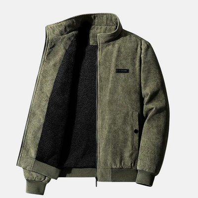 Moderne Bomberjacke aus Cord für Männer