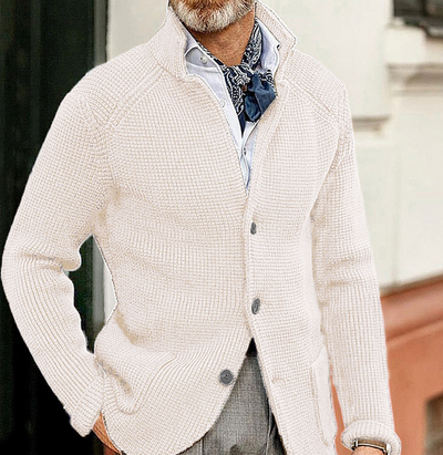 Retro-Patchwork-Blazer für Herren
