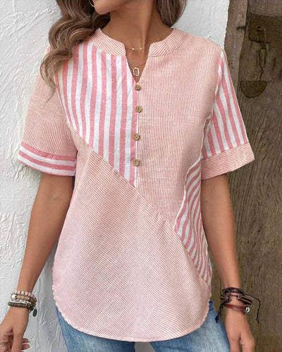 Alfonsin® | Weiche gestreifte Bluse