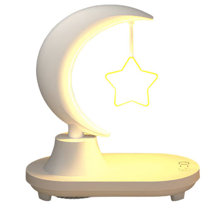 Moonsphere kabellose LED-Lampe mit Bluetooth-Lautsprecher und Ladegerät