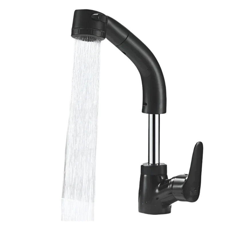 FlexiStream ausziehbare Küchenarmatur mit 360°-Bewegung und einfacher Installation