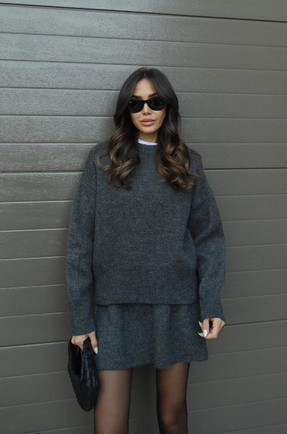 WIEN ELEGANTER PULLOVER KLEID