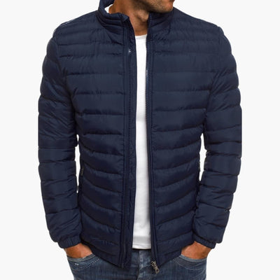 Leichte Steppjacke mit Reißverschluss - Herren Übergangsjacke