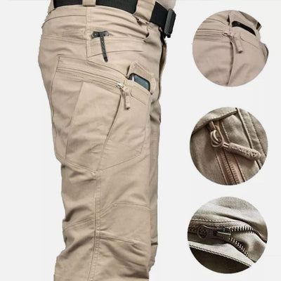 Cargohose für Herren - Wasserdichte Sommer Outdoor Wanderhose