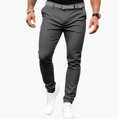 Chinohose für Herren - Leichte Sommer Stretch Hose für den Alltag