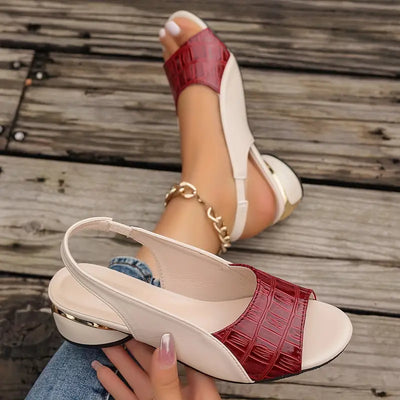Whitney™ | Elegante Ledersandalen