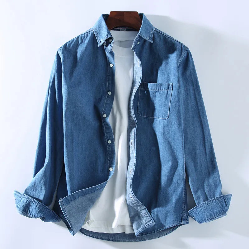 Lässiges Jeanshemd