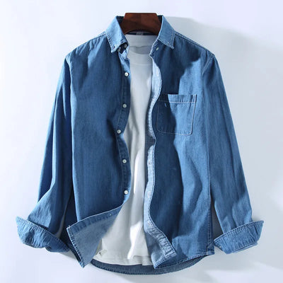 Lässiges Jeanshemd