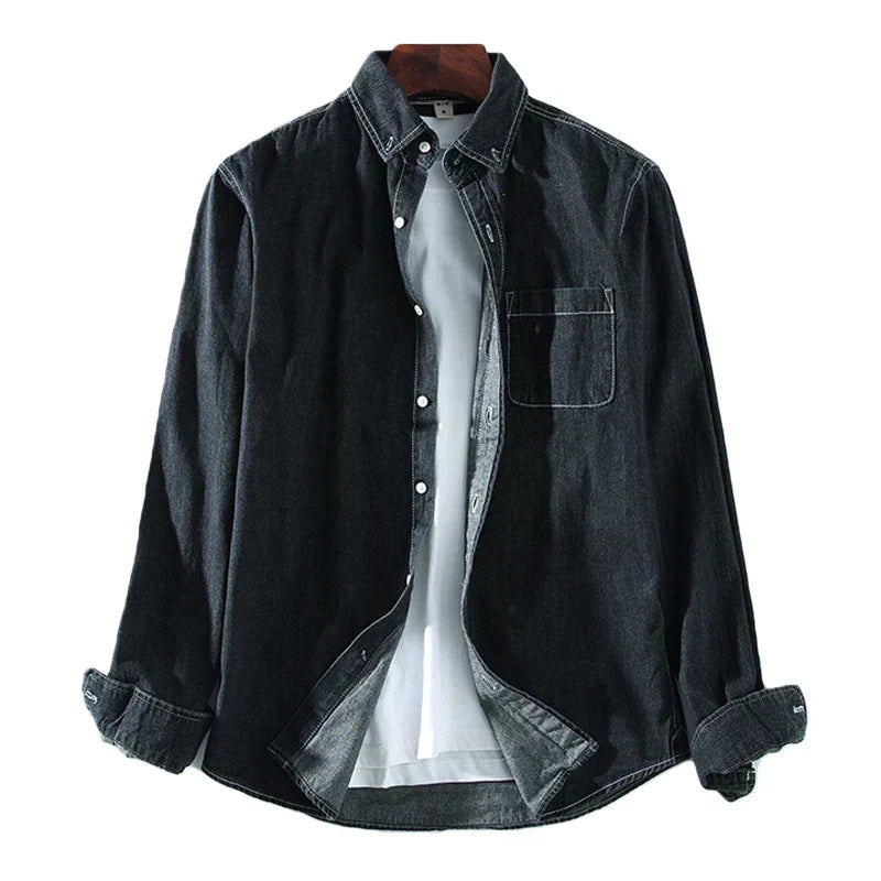 Lässiges Jeanshemd