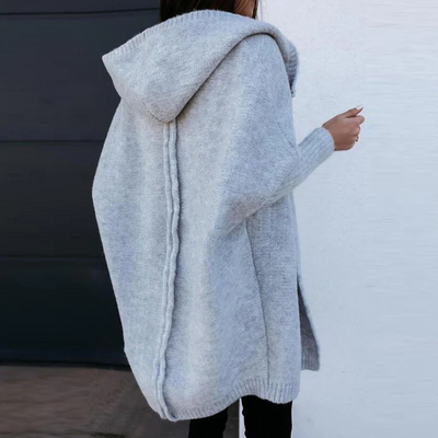 Strickjacke mit Offener Vorderseite für Damen