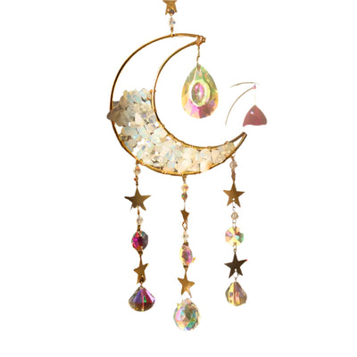 LunaPrism Traumfänger – Verzaubernde Mondlichtdeko für friedliche Räume