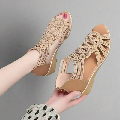 Senta | Handgefertigte Römersandalen aus hochwertigem Leder