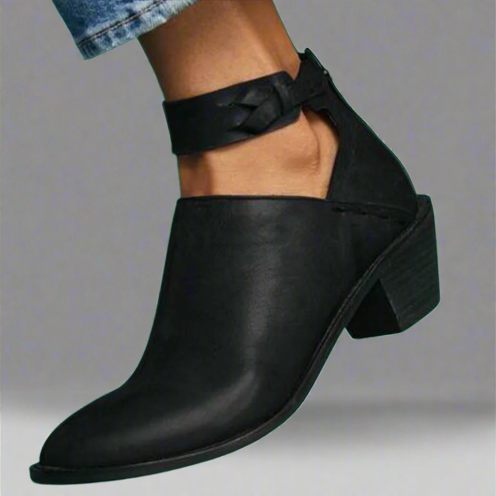 Renata | Mid-Toe Singles mit Blockabsatz – Komfort und Stil