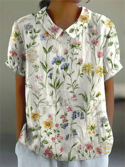 Asta® | Bluse mit Blumen
