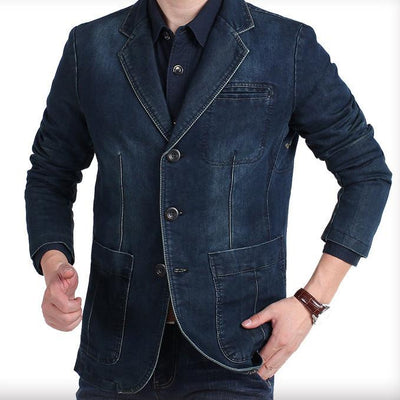 Maverick | Herren-Denim-Blazer