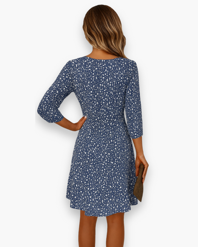 Damen Lässiges Bedrucktes Sommerkleid | Midi