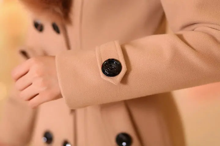 Warme Mode Wintermantel für Damen