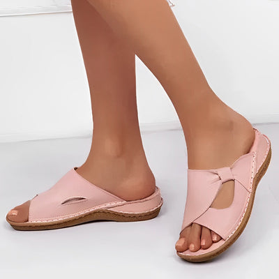 Sommerliche Sandaletten für Damen - Sandalen mit orthopädischem Fußbett für den Sommer