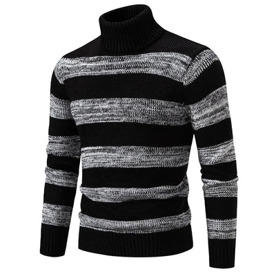 Farbblock-Strickpullover für Männer
