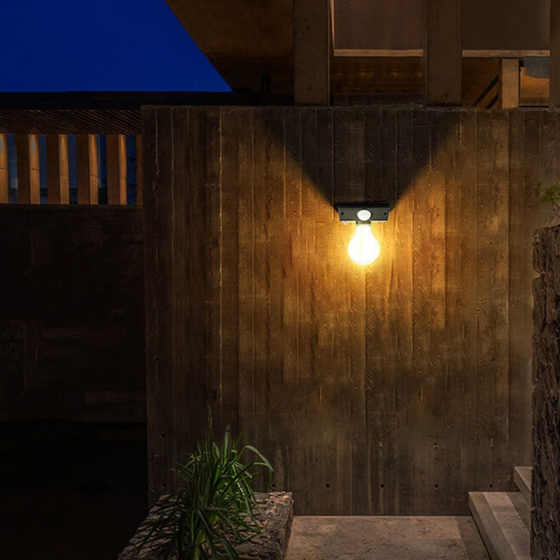 SolarGuard Wandlampe mit Bewegungsmelder