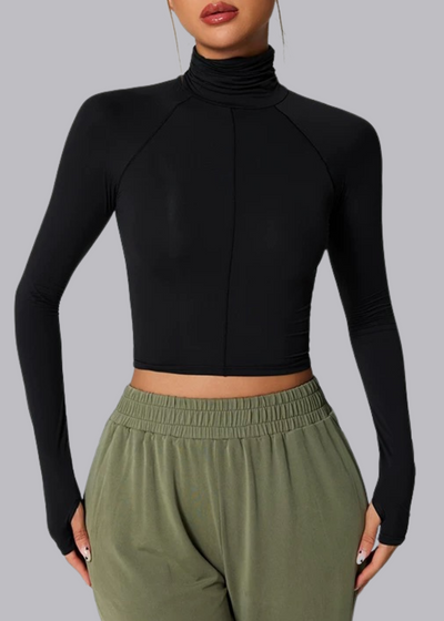 Top - Rollkragen - leicht