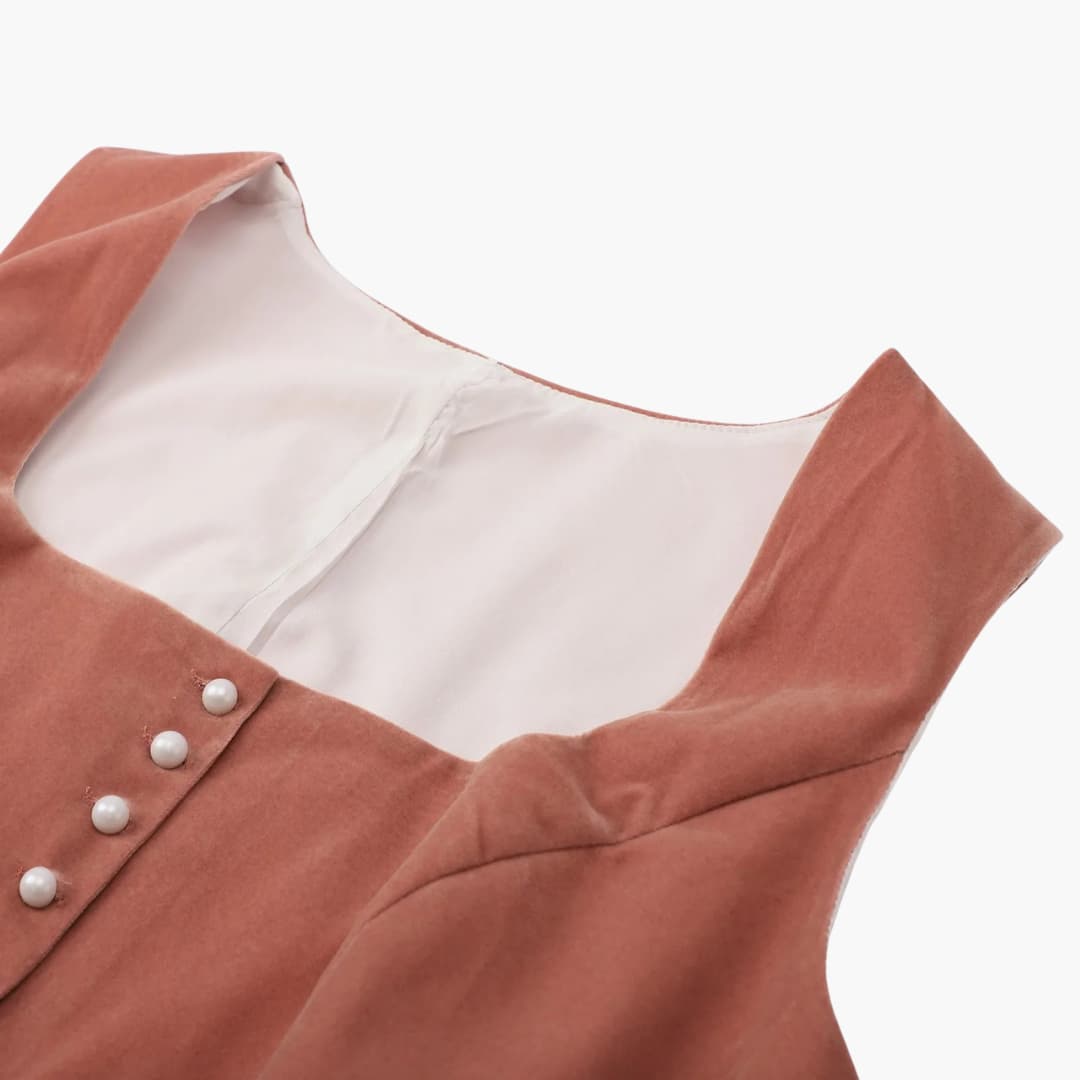 Midi Dirndl kleid mit Schürze für Damen - Oktoberfest 2025