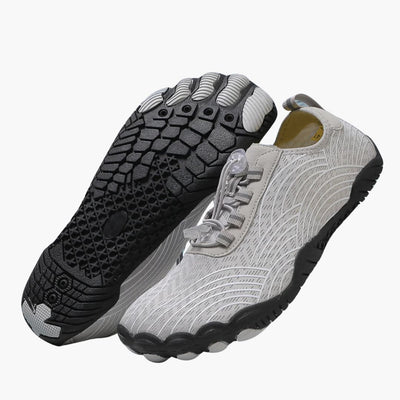 Unisex Outdoor Barfuß schuhe mit elastischem Verschluss und rutschfester Sohle