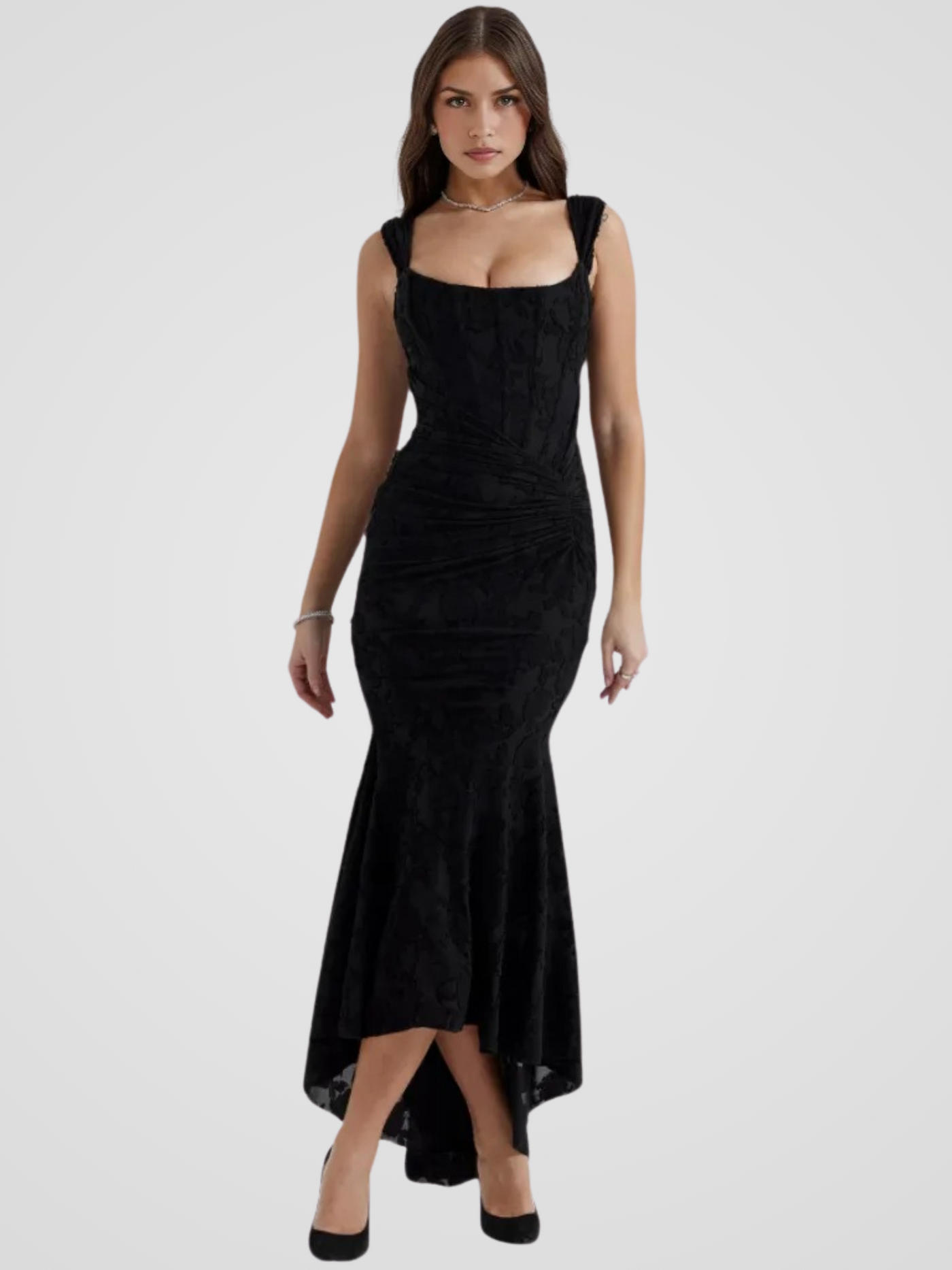 LUXE LACE MERMAID DRESS