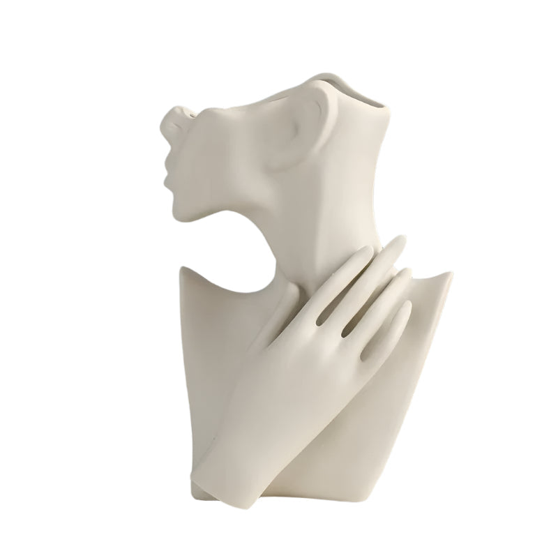 Gesichtsform Keramische Designvase