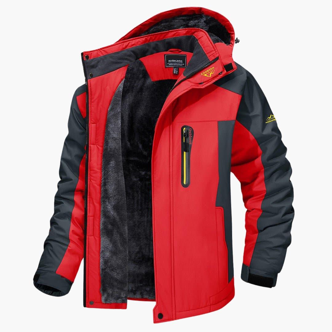 Outdoor Jacke mit Reißverschluss für Herren