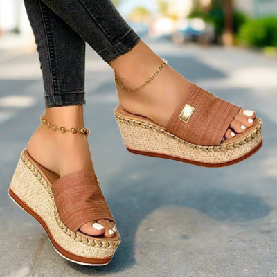 Riecker Sandalen | bequeme Sommer-Sandaletten für Frauen mit Absatz