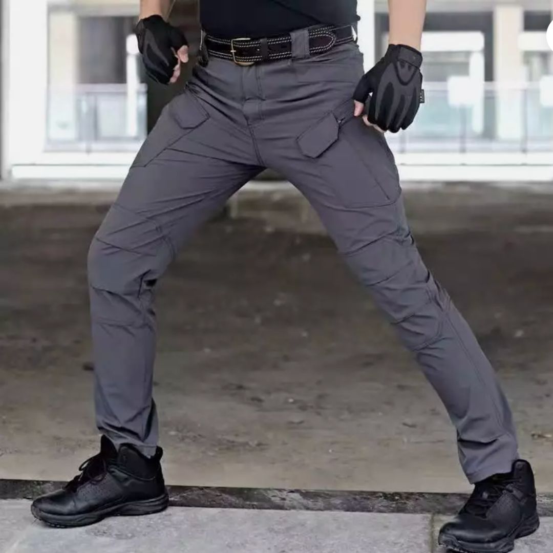 Cargohose für Herren - Wasserdichte Sommer Outdoor Wanderhose