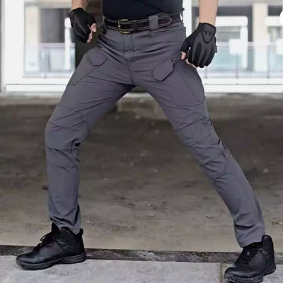 Cargohose für Herren - Wasserdichte Sommer Outdoor Wanderhose