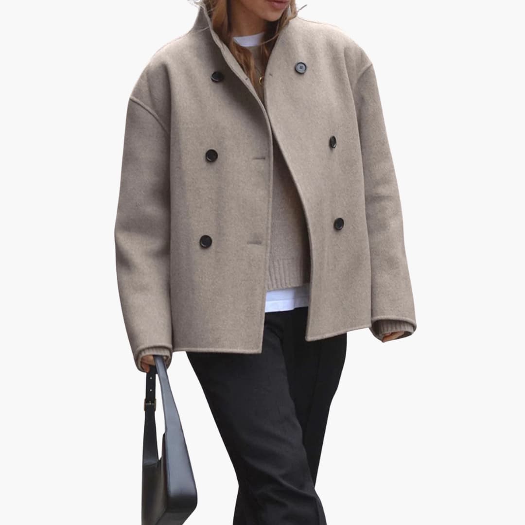 Kurz Wolljacke für Damen