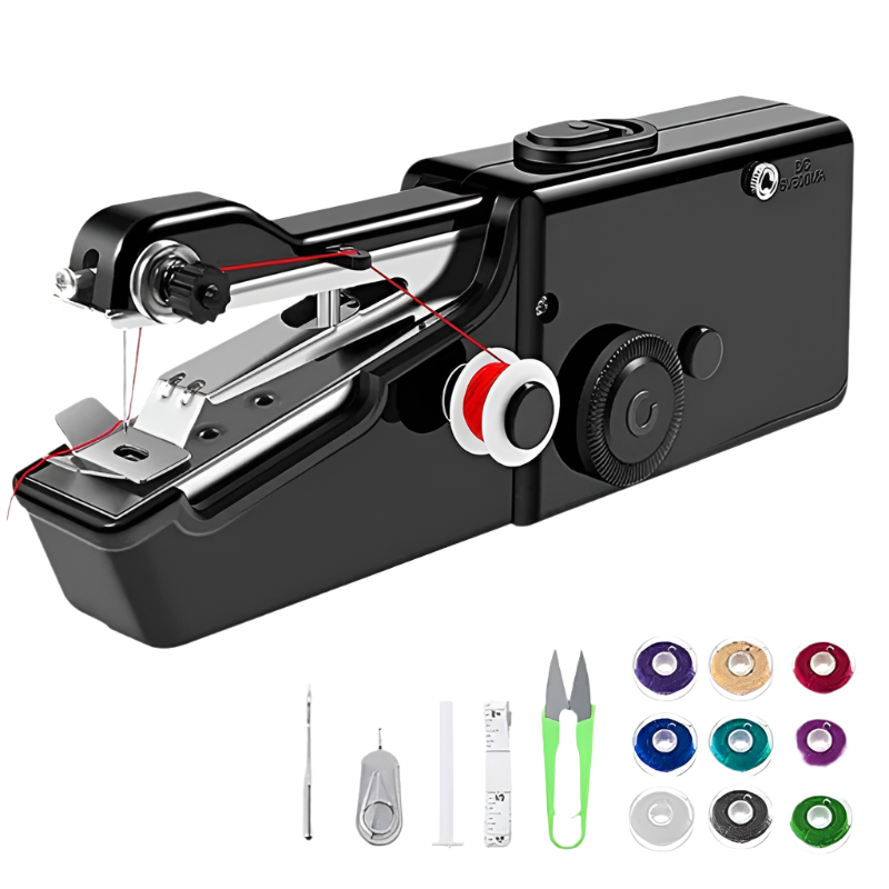 SwiftSew – Tragbare handgehaltene Nähmaschine für schnelle Reparaturen