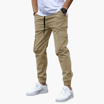 Relaxte Cargo Joggerhose - Für Herren mit Taschen & Stil